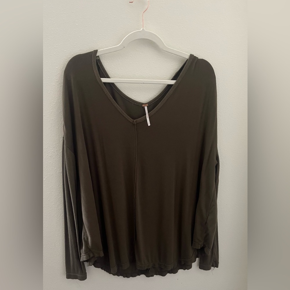Flowy free people shirt